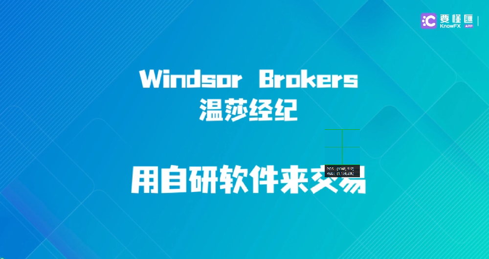 Windsor Brokers温莎经纪用自研软件交易