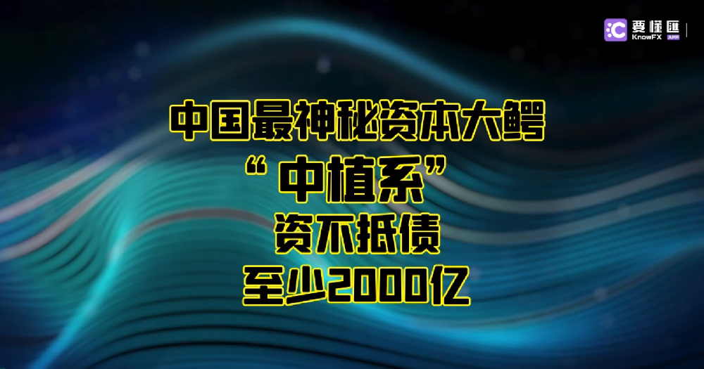 抛弃幻想“中植系”前景昏暗，债务人将面临2600亿损失！