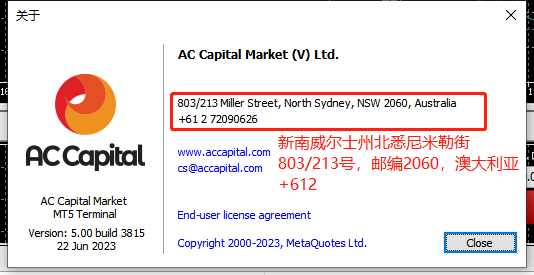 The AC capital market, the formula of the regulatory sign is the same, not given gold-第10张图片-要懂汇圈网