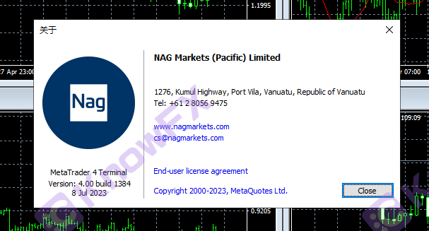 NAG Markets用同名註冊公司冒充監管公司交易，牌照地址混亂不堪！-第6张图片-要懂汇圈网