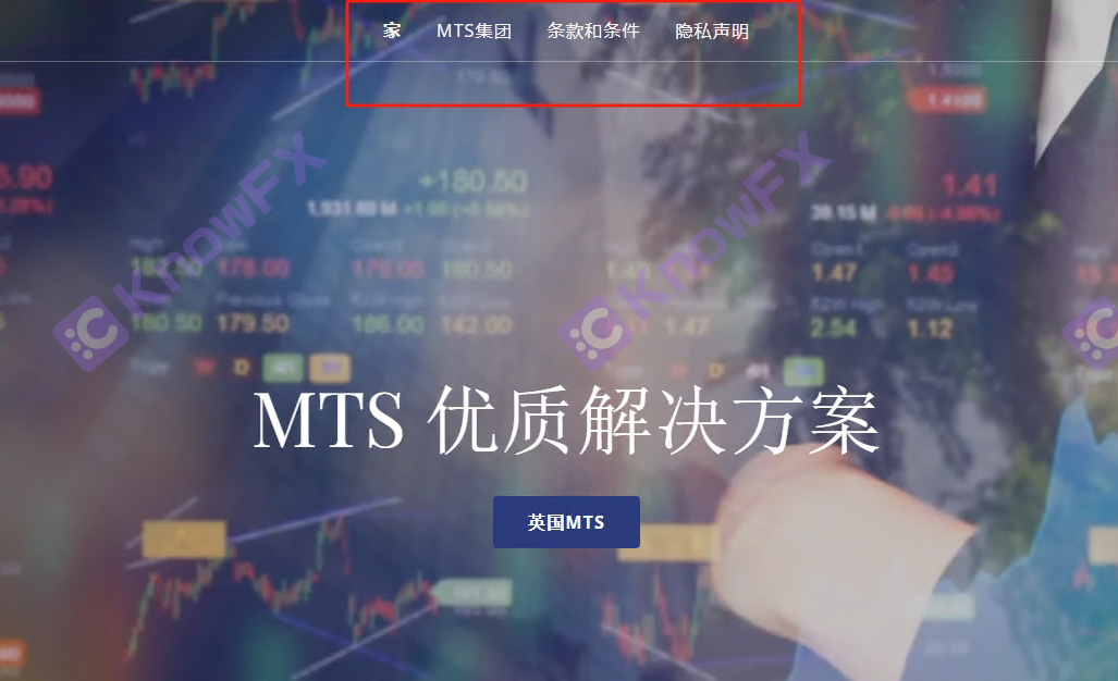 The official website of the brokerage MTS Prime is engaged in false publicity, no trading platform, and there is no physical company in London, England!Intersection-第8张图片-要懂汇圈网