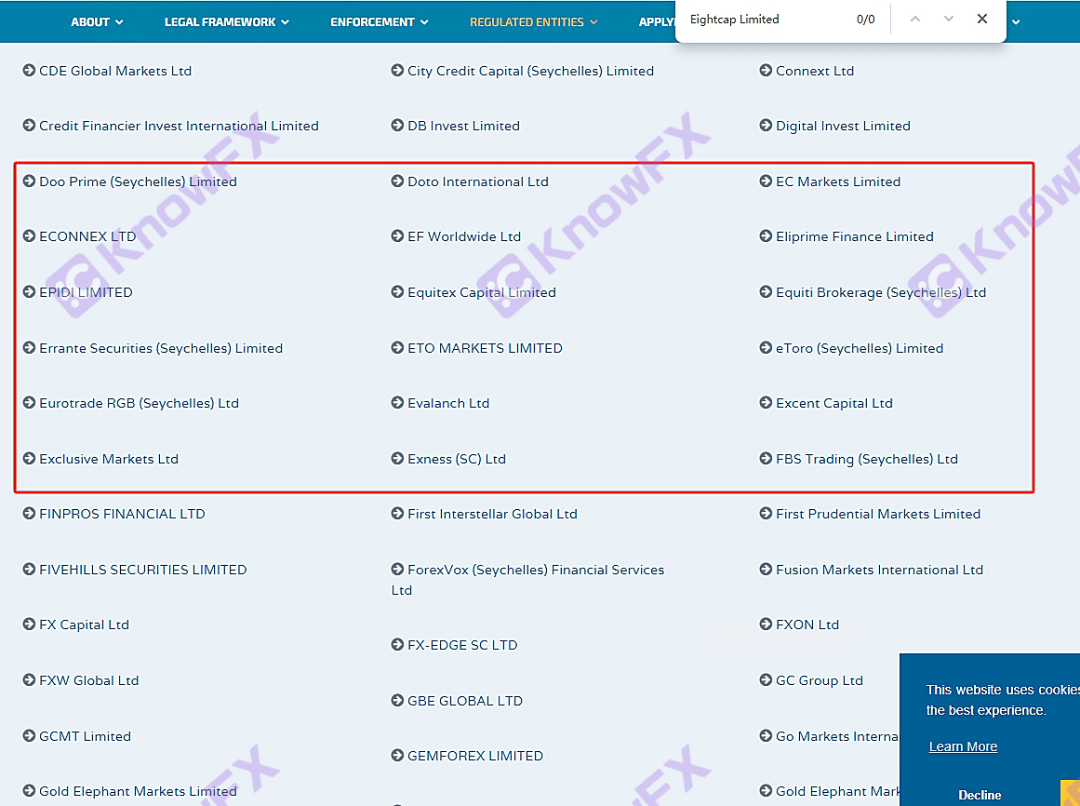 To understand the exclusive exclusions: at the Dubai show, Eightcap has a lot of problems with these brokerage companies!-第2张图片-要懂汇圈网