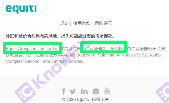 Be alert to the securities firm's Equiti Jordan license for more than one year and still use it normally?Intersection-第13张图片-要懂汇圈网