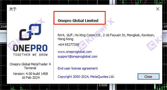 Be wary of OnePro brokers, have no valid regulatory licenses, ignore the customer's funding application-第10张图片-要懂汇圈网