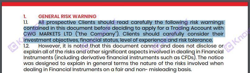 CWGMARKETS takes a single position and eliminates profitable customers!Bettering in "Counterfeit"?There is still no supervision!-第11张图片-要懂汇圈网