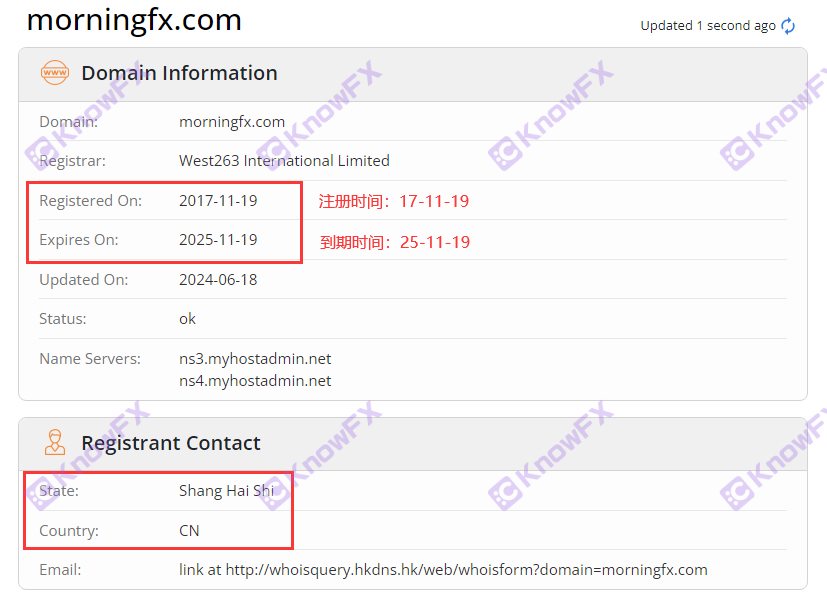 Morningfx has no supervision of domestic black platforms. It has been suspected of operating illegal operations.-第8张图片-要懂汇圈网