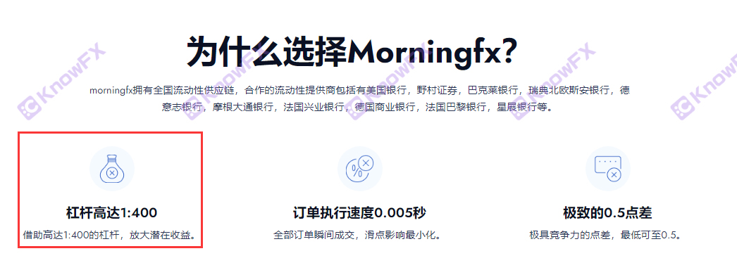 MorningFX n'a ​​pas de supervision de plates-formes noires nationales.-第9张图片-要懂汇圈网