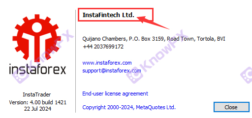 ตัวแทนเก็บเกี่ยว Instaforex ทรัพยากร Embezzle และเงินทุน!เว็บไซต์อย่างเป็นทางการประชาสัมพันธ์ที่ผิดกฎหมาย!ช่องทางการซื้อขายทั้งสองเป็น "กับดัก"!-第14张图片-要懂汇圈网