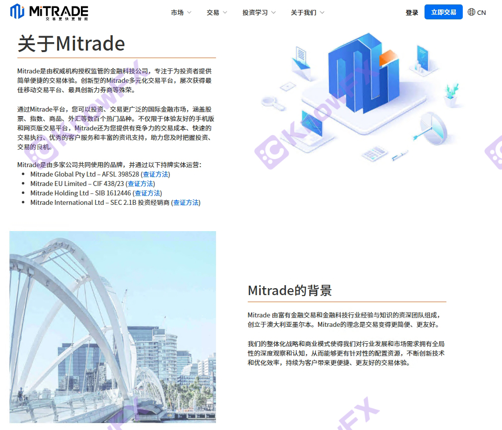 Mitrade Platform a un score brillant, mais la sécurité est suspecte!Révenez le chaos à haut marché et la supervision des trous noirs!Intersection-第1张图片-要懂汇圈网