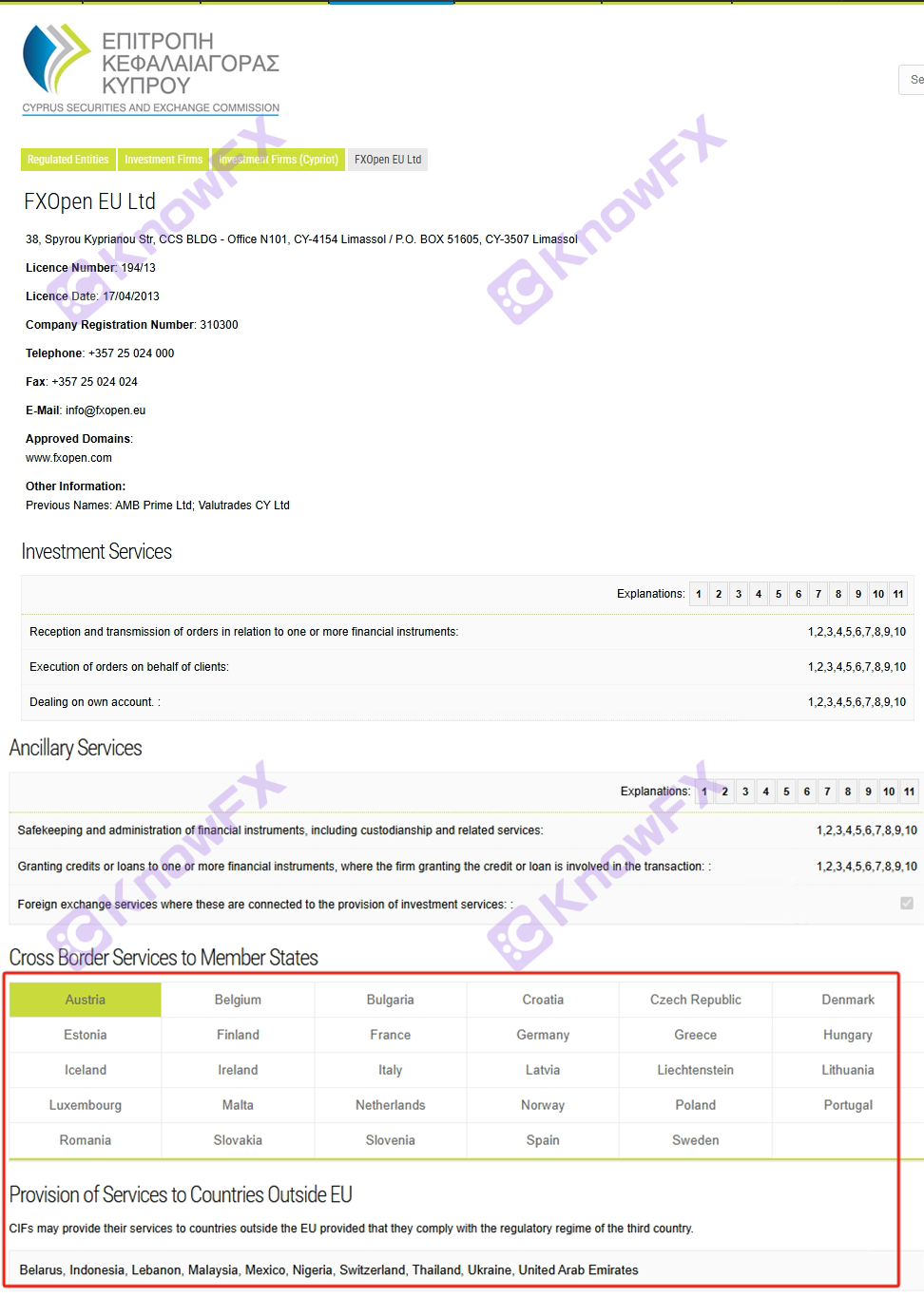 FXOPEN 플랫폼은 빈번합니다. 재무 라이센스가 취소되고 주주의 자금 세탁 사건이 발생하며 투자자는 경계해야합니다!-第19张图片-要懂汇圈网