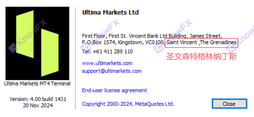 No business permission!The black platform Ultimamarkets was publicly warned by the Malaysian Securities Supervision Committee!-第8张图片-要懂汇圈网