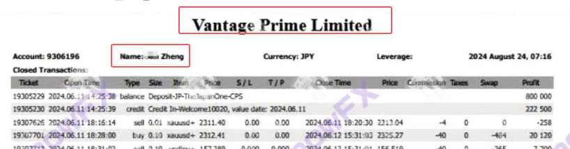 Vantage平台表面開曼離岸監管，卻被投資人曝出使用無監管香港實體收割國人客戶？-第14张图片-要懂汇圈网