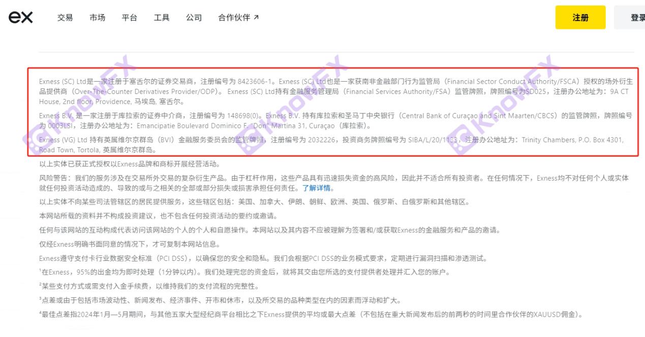 Exness Platform Regulatory Mystery: Behind Light, "Shadow Company" dana tersembunyi Hole Hole?-第3张图片-要懂汇圈网